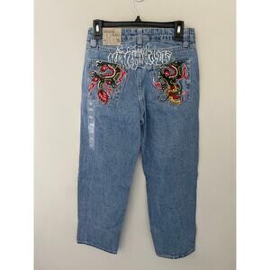 Ninth Hall Ambush Dragon Embroidered Denim Jeans Youth Size 26